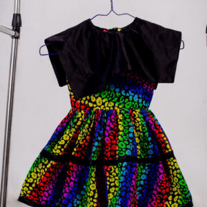 Colorful Ankara dress Texas